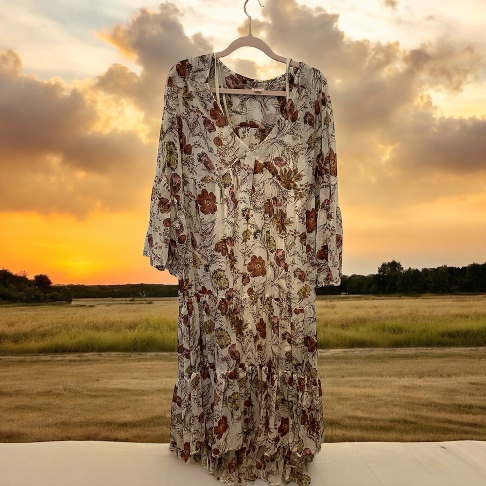 Floral print Maxi Dress